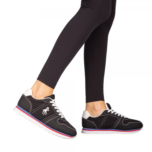 Γυναικεία αθλητικά παπούτσια   Corny μαύρα - Kalapod.gr